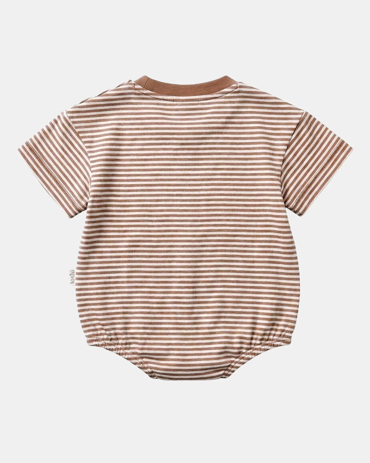 Mini Bubble Onesie, Mocha