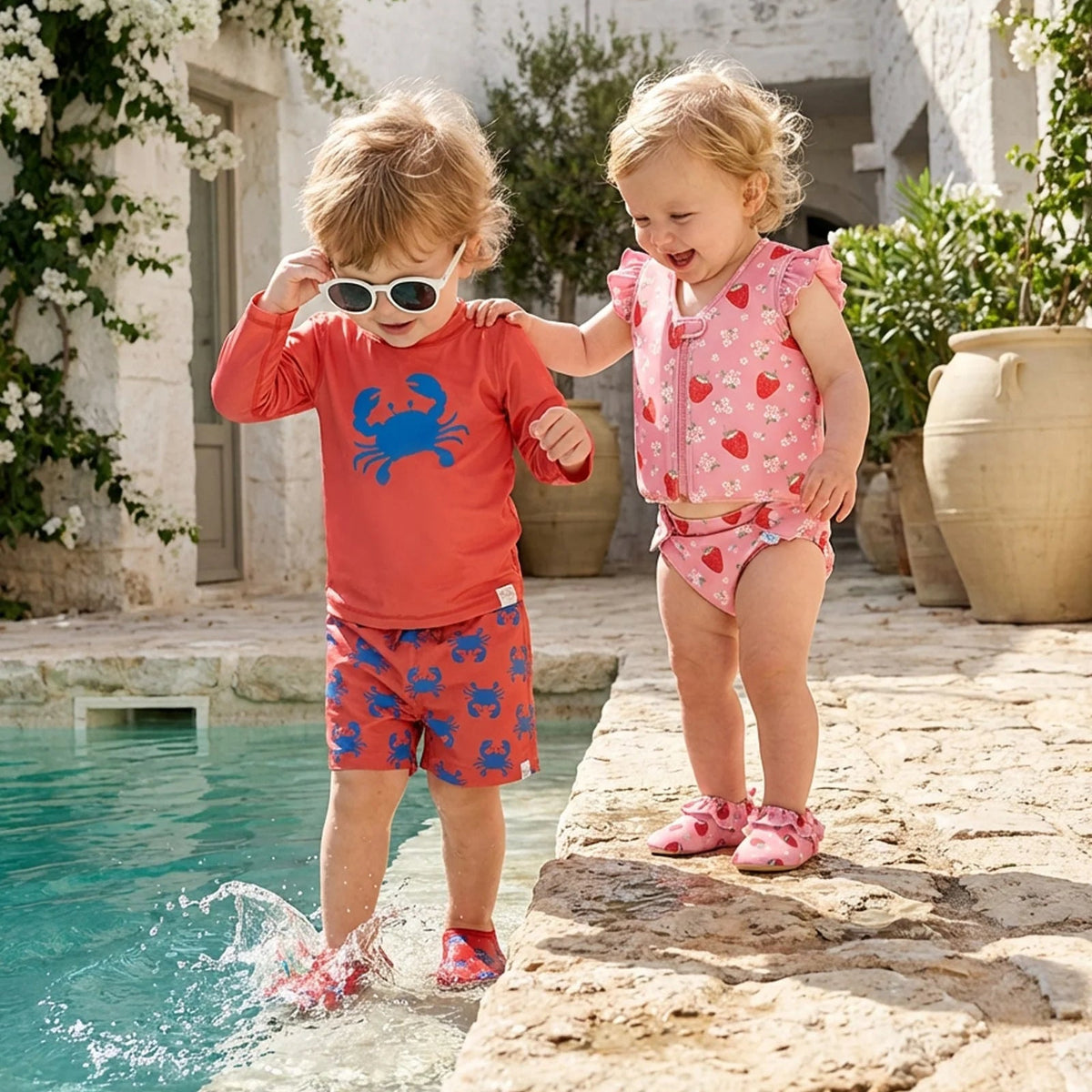 Pirate Swim Water Shoes, Mud Crabs