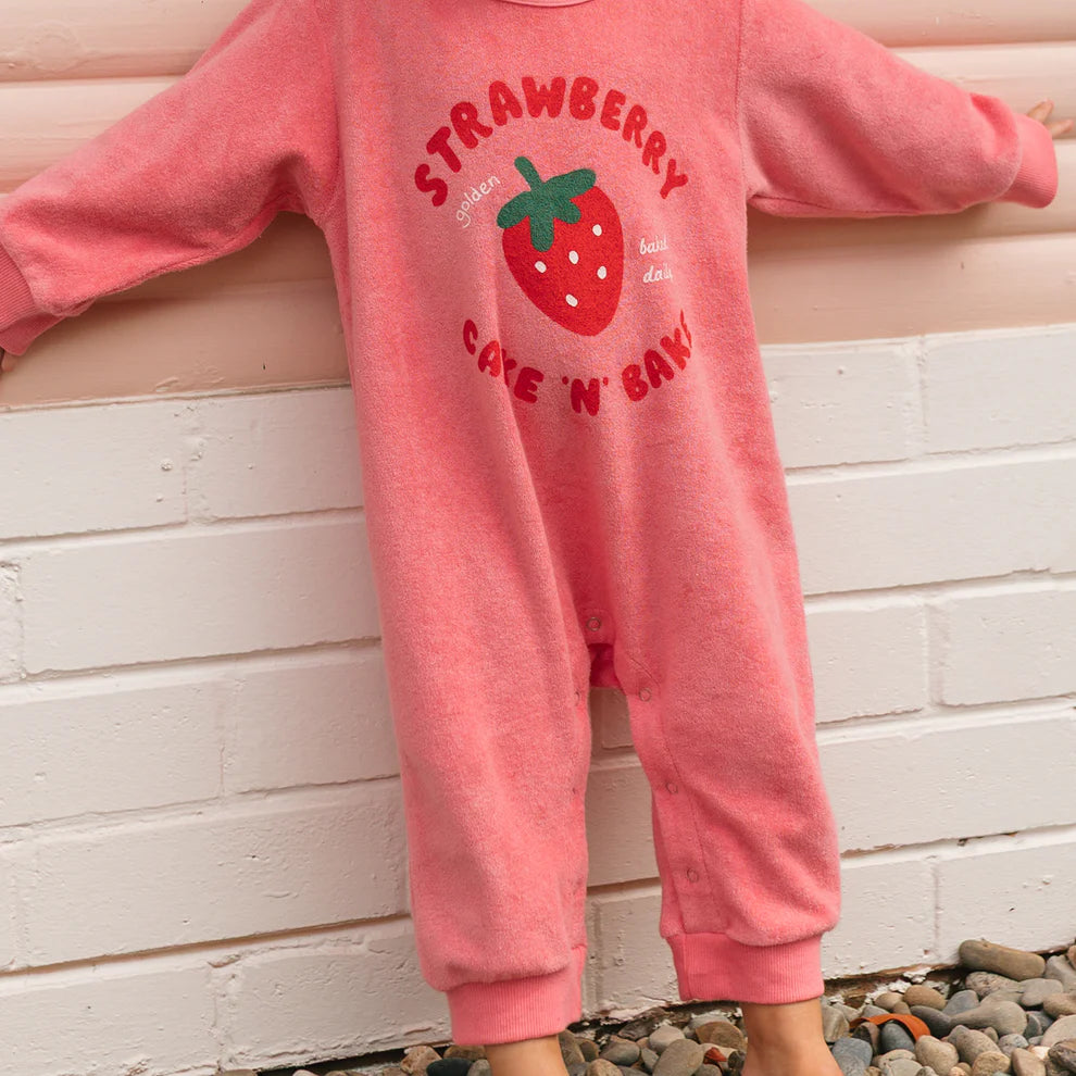 Strawberry Cake Playsuit