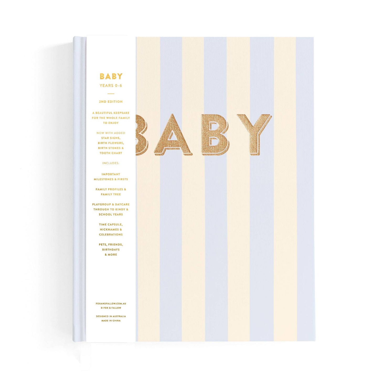 Baby Book, Cloud Stripe