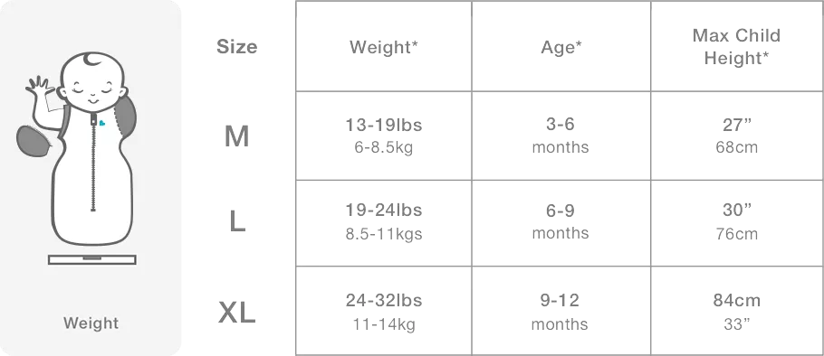 Swaddle Up Transition Suit 1.0 Tog, Grey Stripe