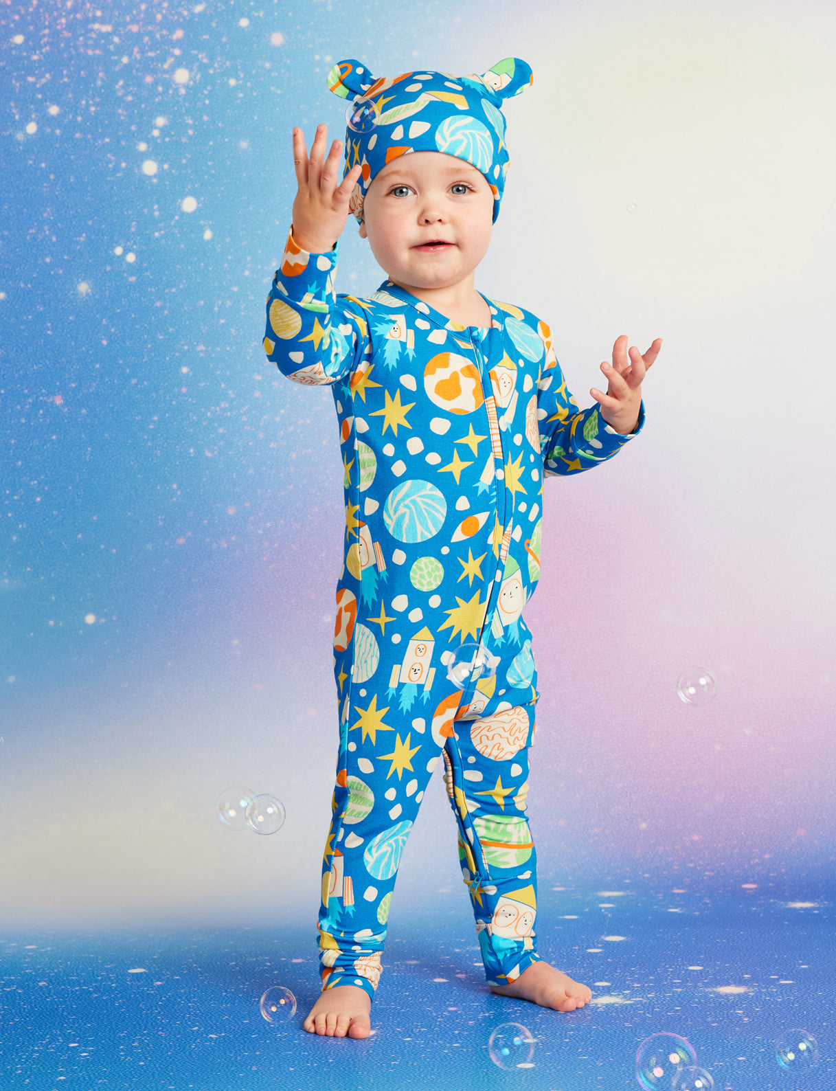 See You in Space Long Sleeve Romper