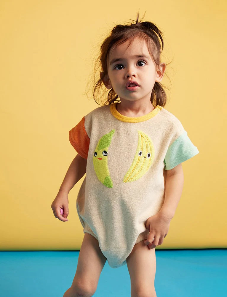 Peel Party Terry Romper