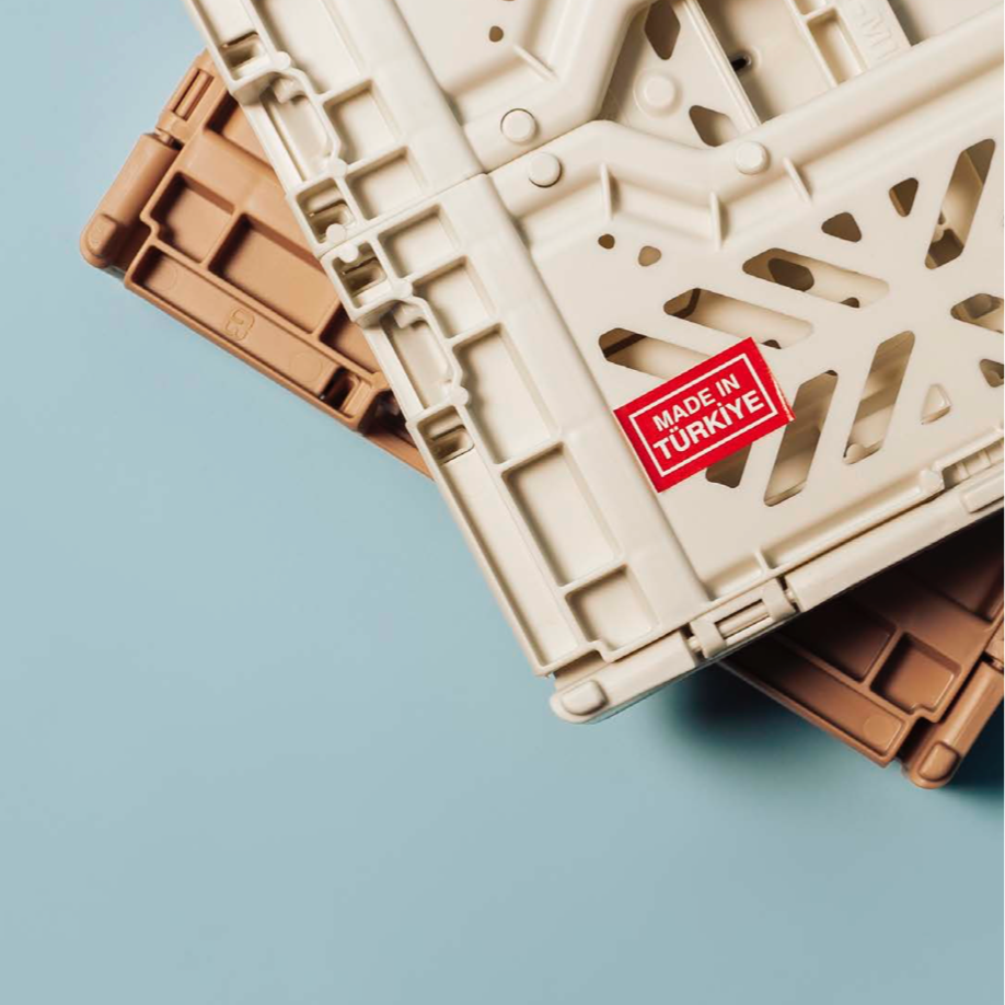 Stackable Folding Crates, Orchid