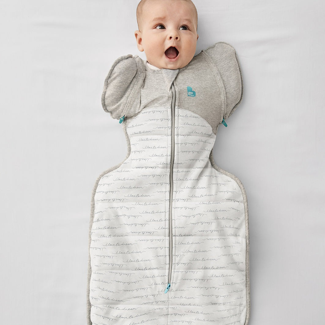 Swaddle Up Transition Bag 2.5 Tog- White Dreamer