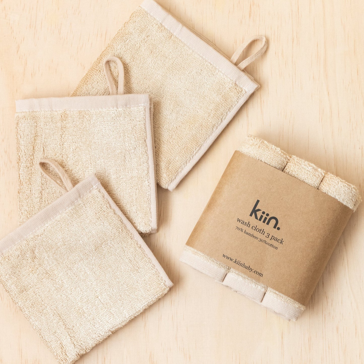 Wash Cloths, Ivory