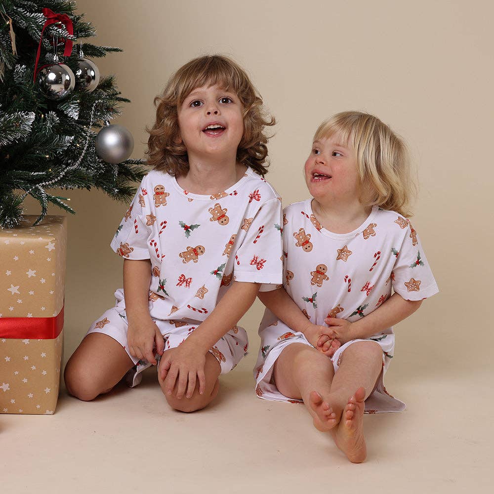Gingerbread Organic Kids PJ Set