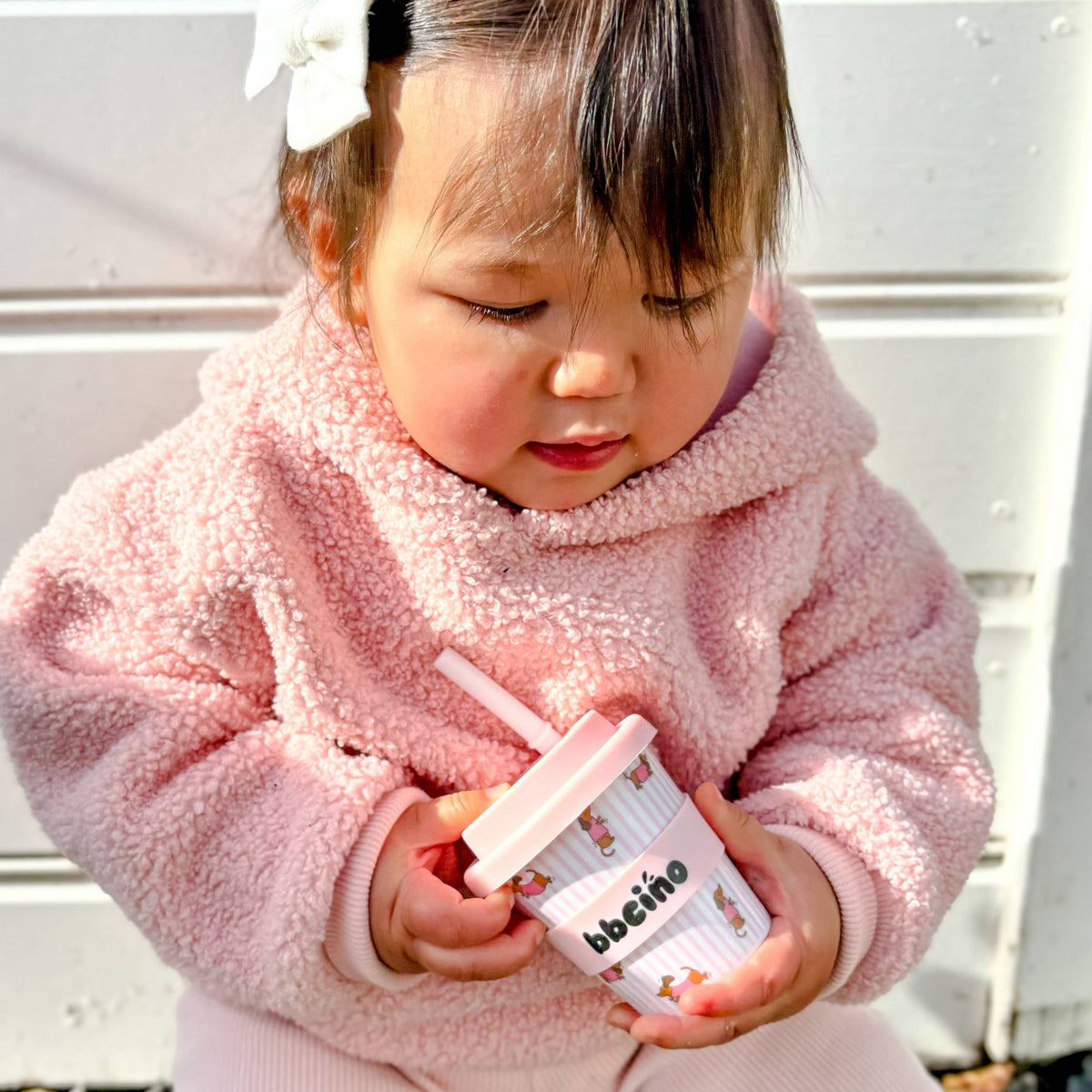 Dash in Pink Babycino Cup