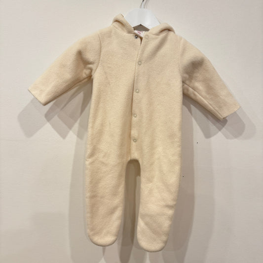 SEED Cream fleece onesie, 3-6m