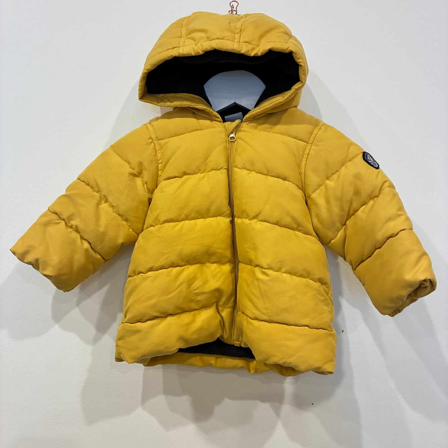 PETIT BATEAU Yellow Puffer, 6m