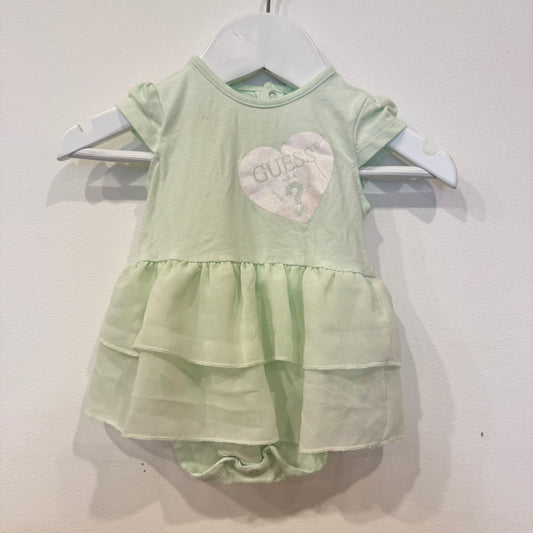 GUESS Green Dress, 3-6m