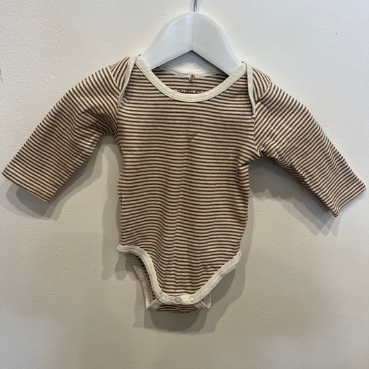 PUREBABY Stripey Onesie, size 00