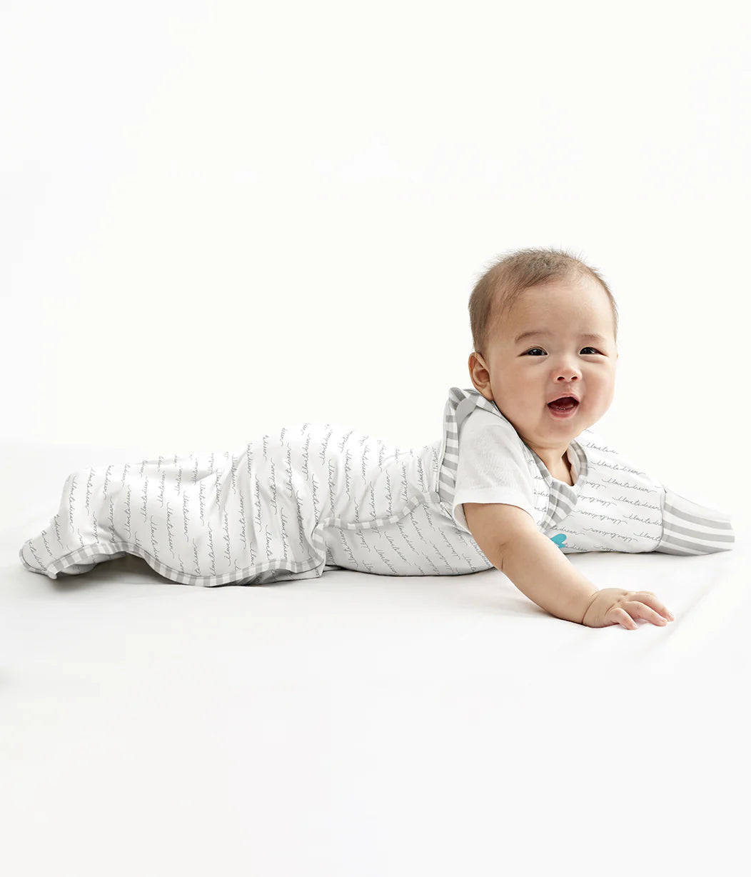 Swaddle Up Transition Bag 1.0 Tog- White Dreamer