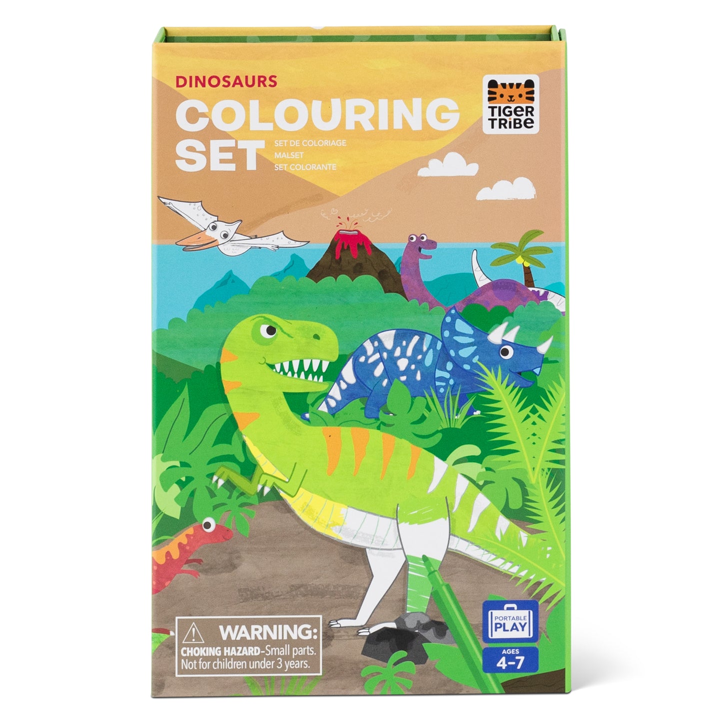 Colouring Set, Dinosaurs