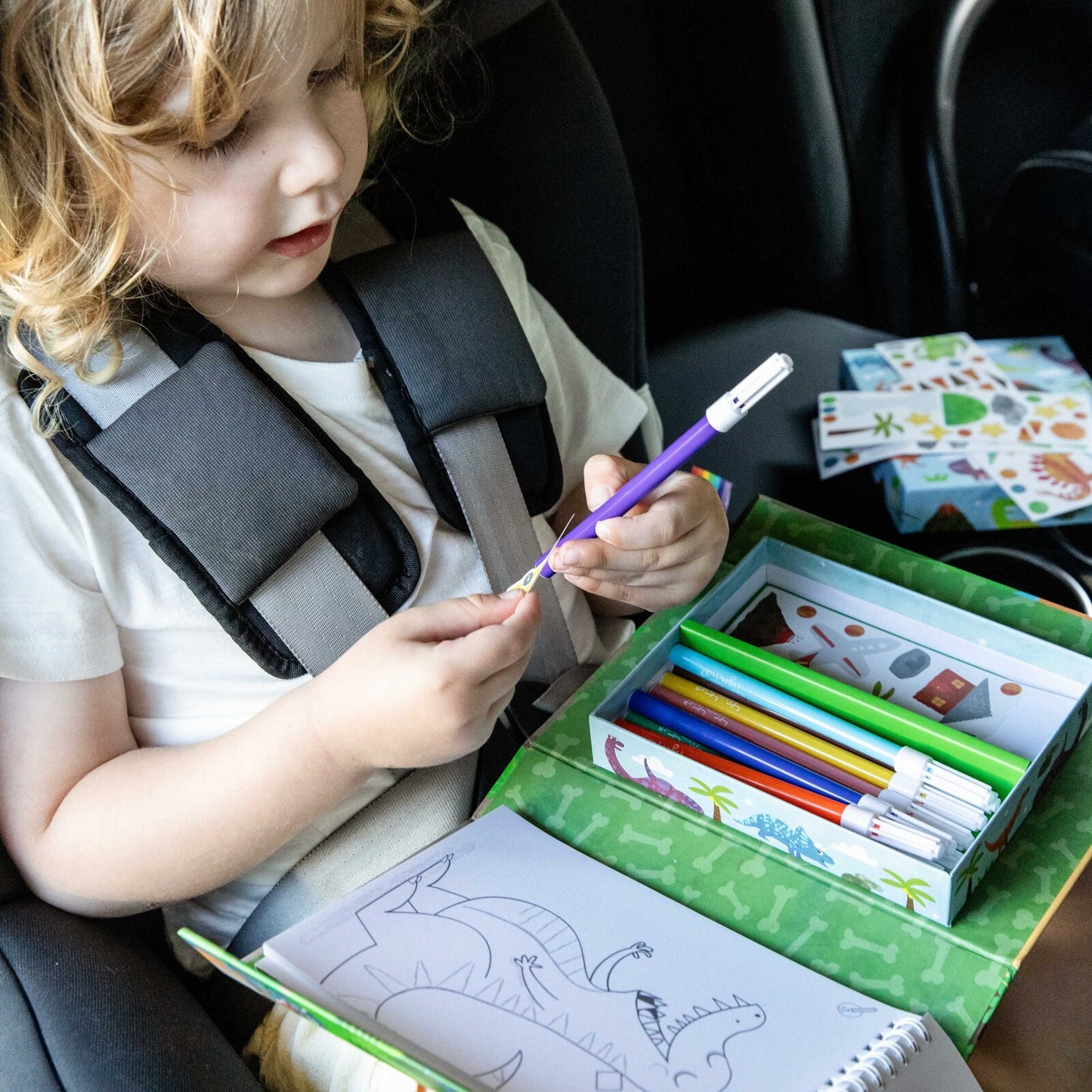 Colouring Set, Dinosaurs