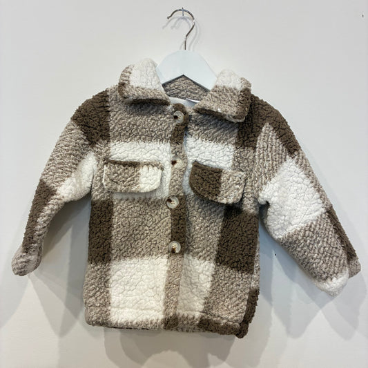 Boucle Check Shirt, 3-4