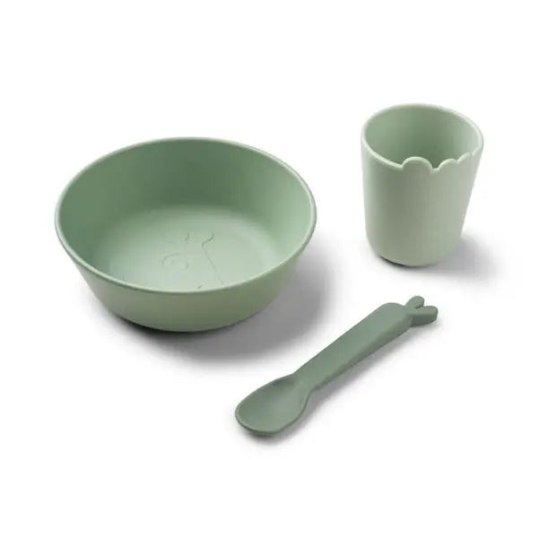 Kiddish First Meal Set, Green