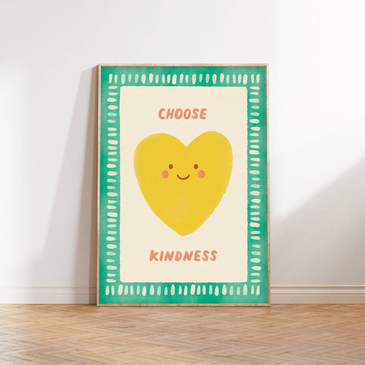 Choose Kindness Heart Print