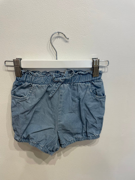 SEED Denim short, size 6-12m