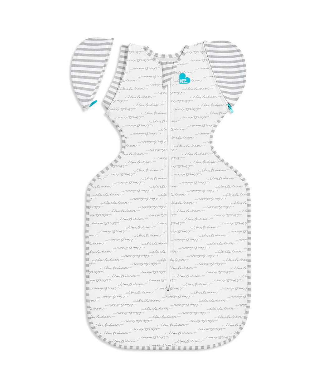 Swaddle Up Transition Bag 1.0 Tog- White Dreamer