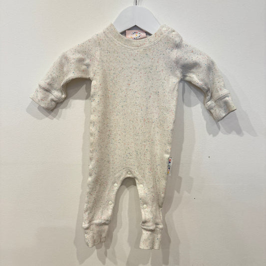 HALCYON NIGHTS Speckle onesie, 0-3m