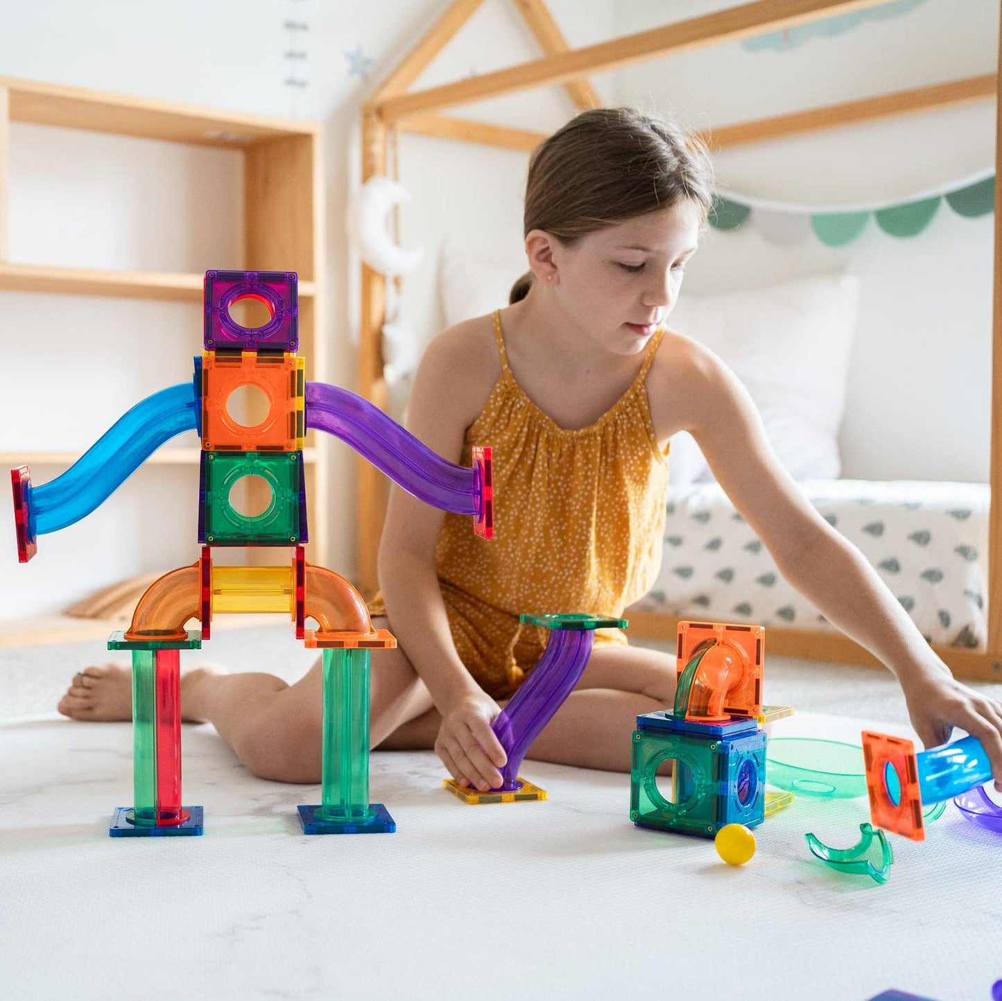 Magnetic Ball Run - Expansion Pack (84 Pcs)