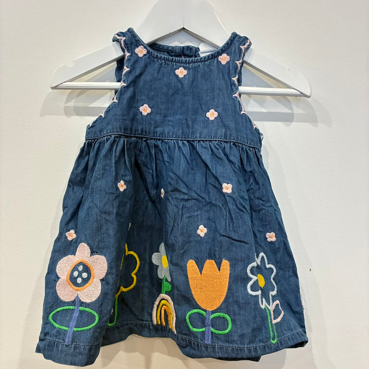 JACK&MILLY Denim Dress, 3-6m
