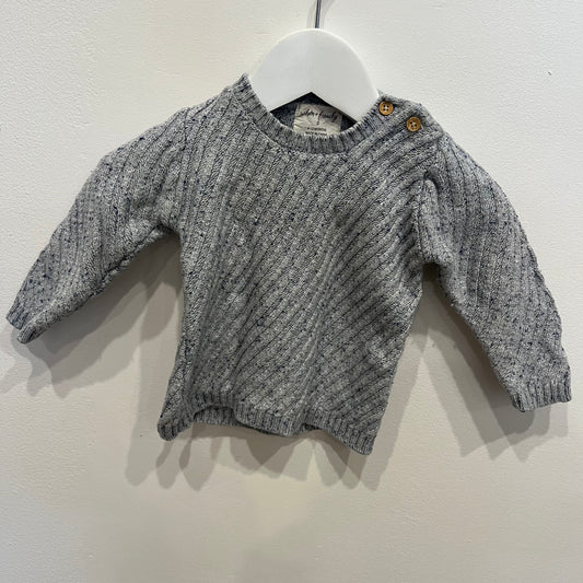 WILSON + FRENCHY Blue Jumper, size 6-12m