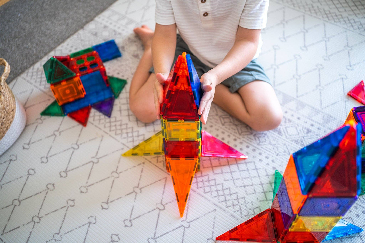 Magnetic Tiles - Base Pack (64 pcs)