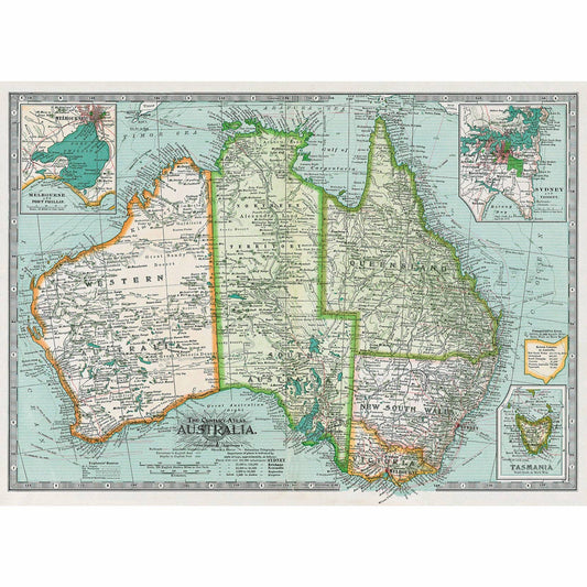 Map of Australia