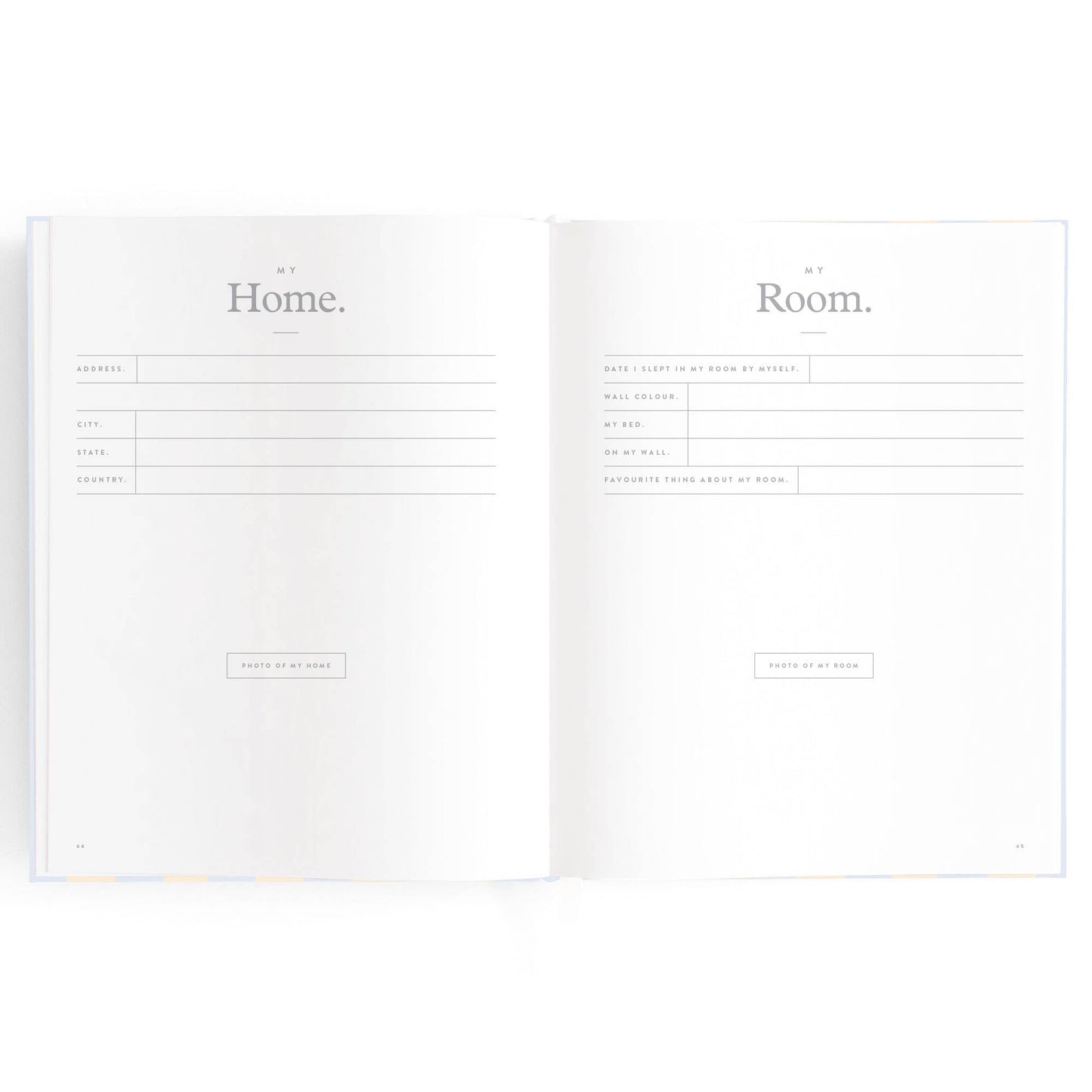 Baby Book, Cloud Stripe