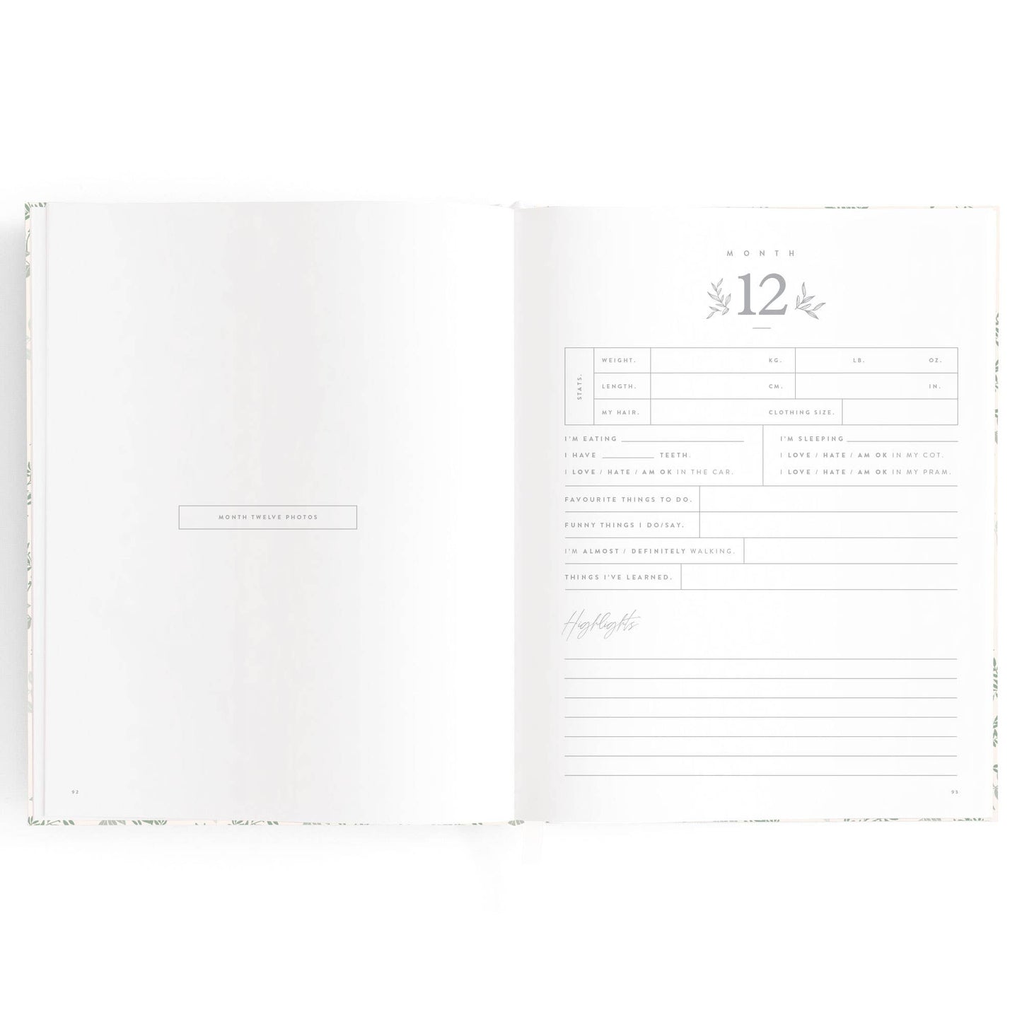 Baby Book, Cypress