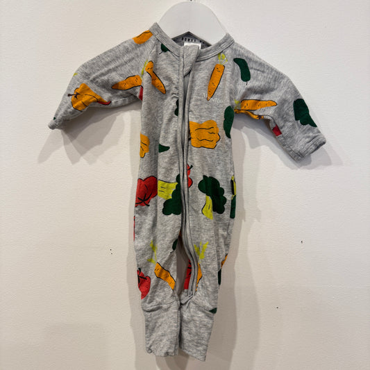 BONDS Veggie Zipsuit, NB