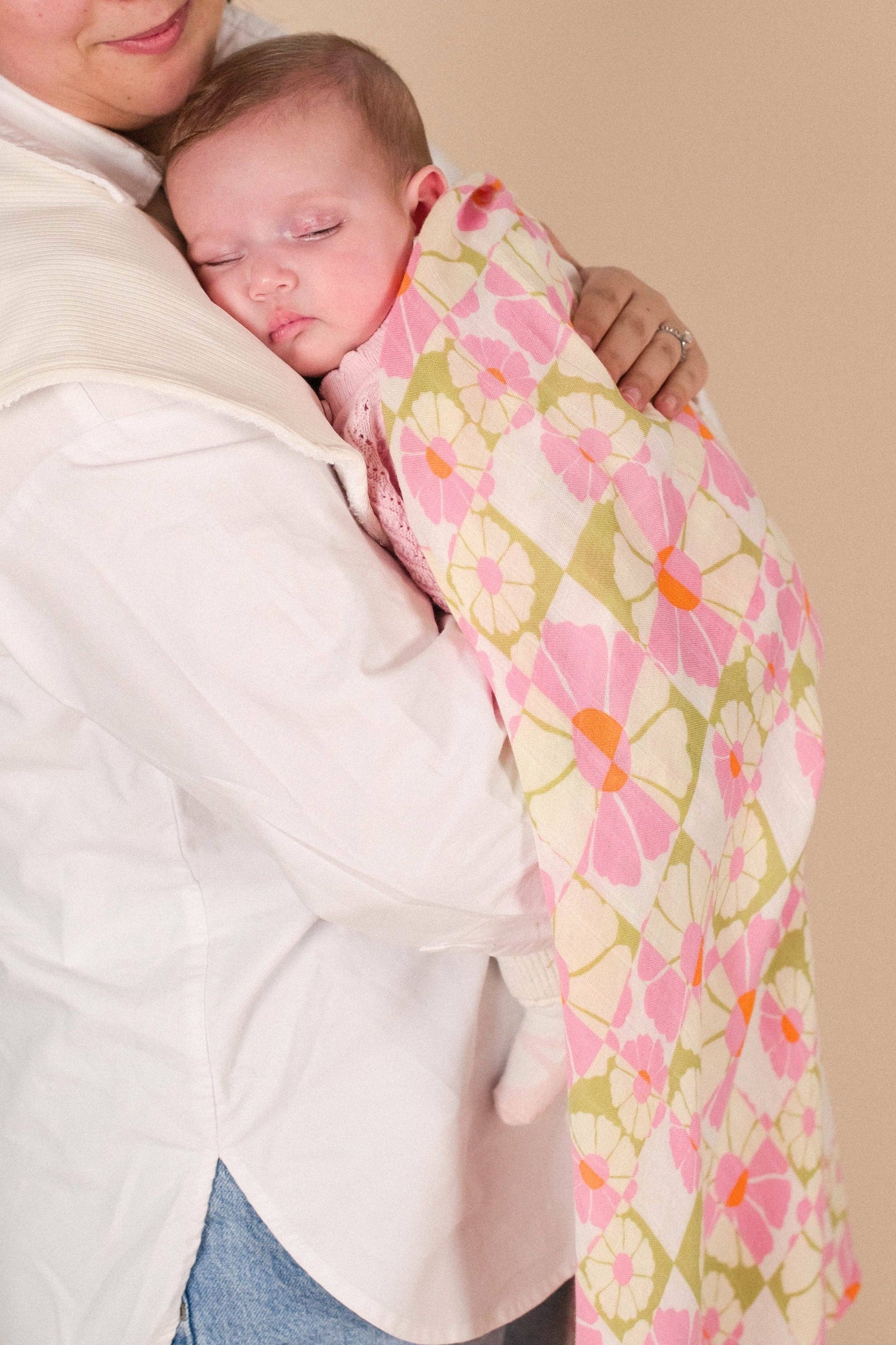 Whimsy Organic Muslin Swaddle
