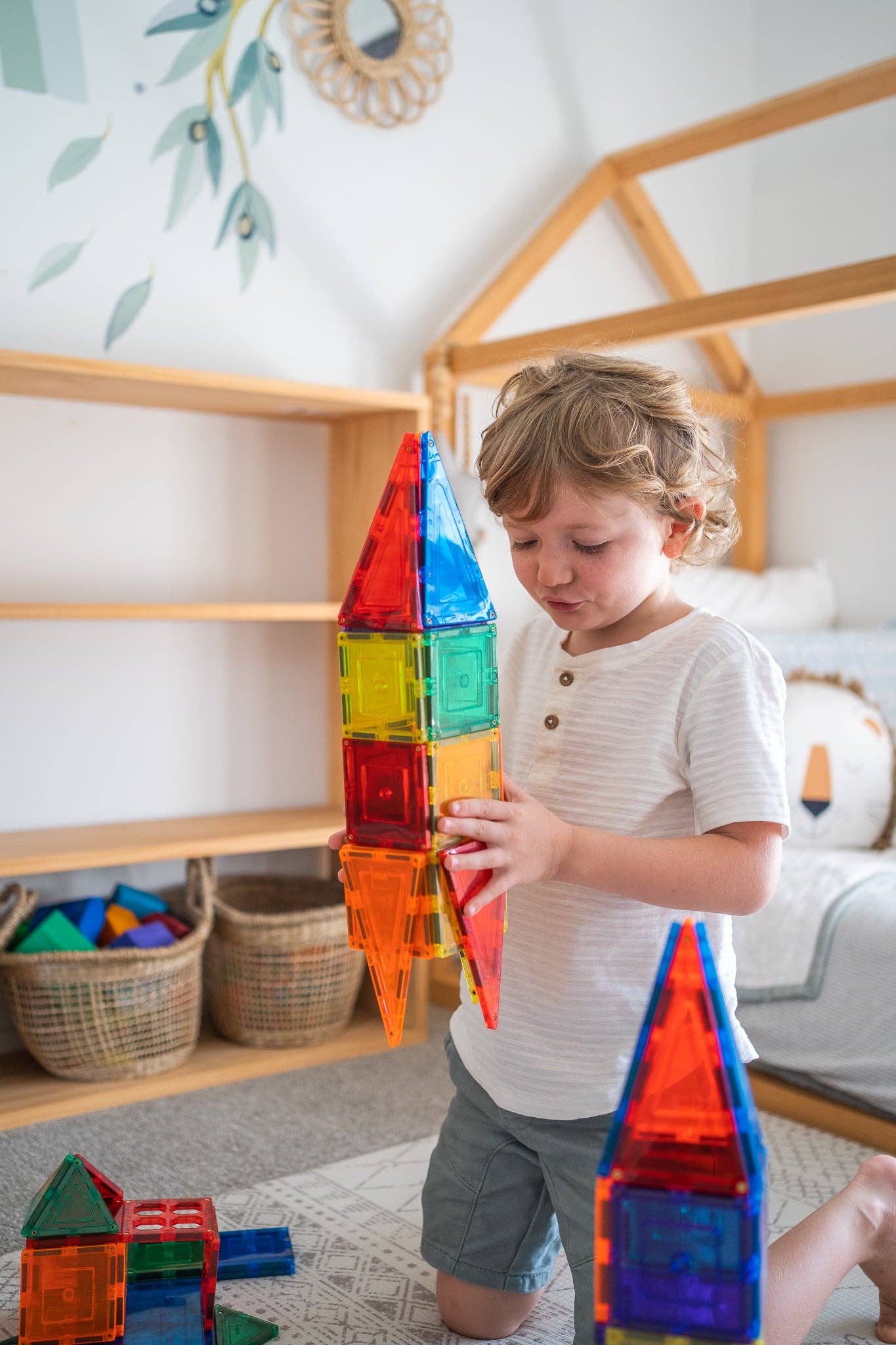 Magnetic Tiles - Base Pack (64 pcs)