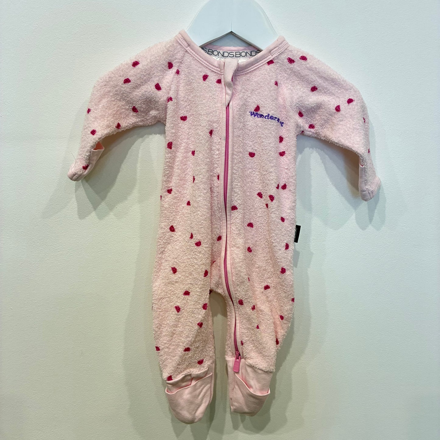 BONDS Pink Wondersuit, NB
