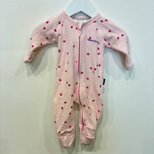 BONDS Pink Wondersuit, NB