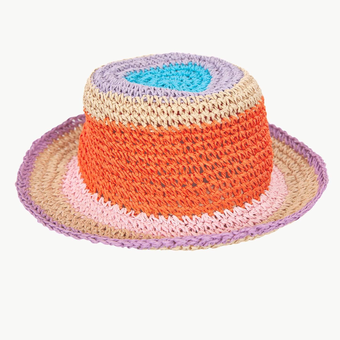 Astrid Crochet Straw Hat