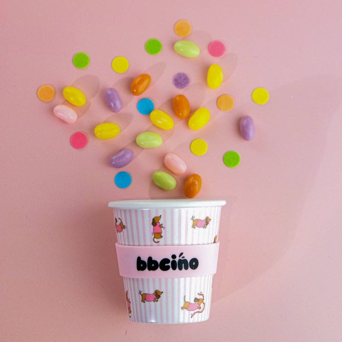 Dash in Pink Babycino Cup