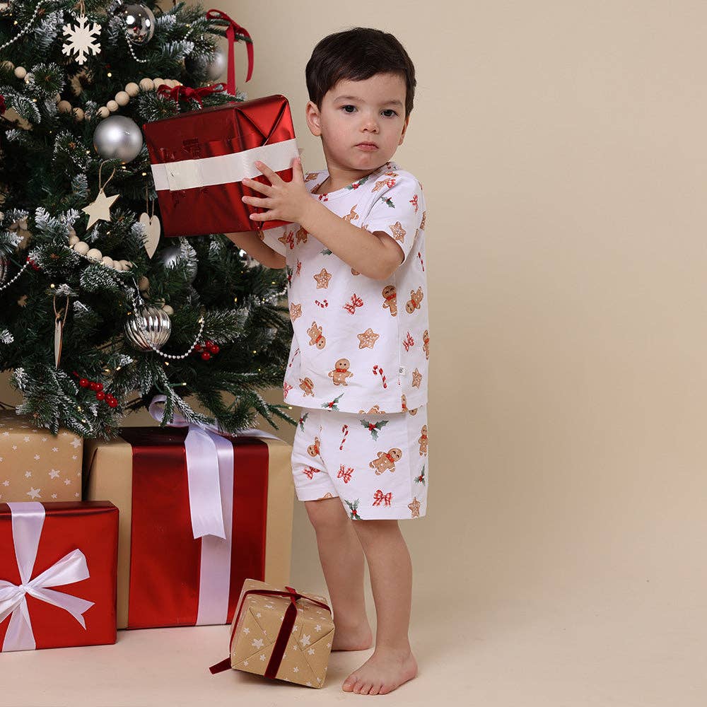 Gingerbread Organic Kids PJ Set