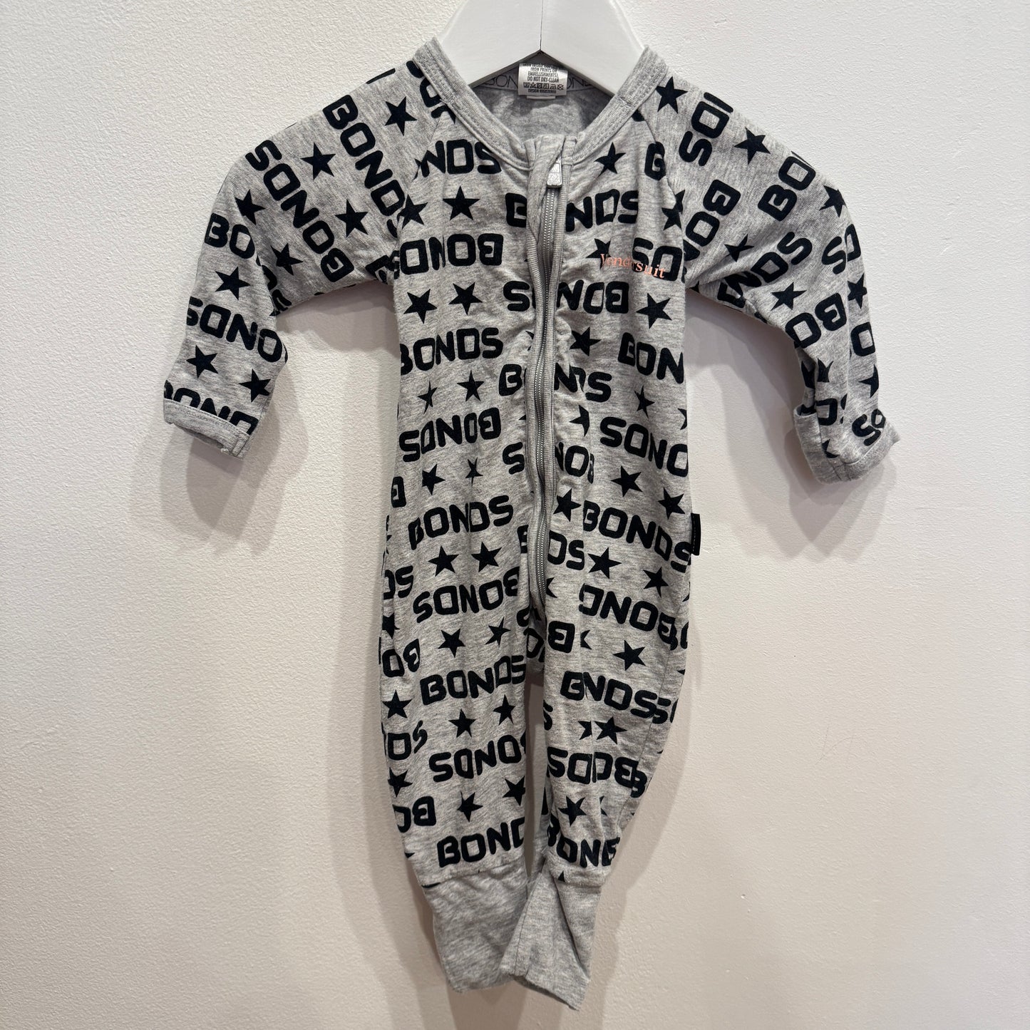 BONDS Zipsuit, 0-3m