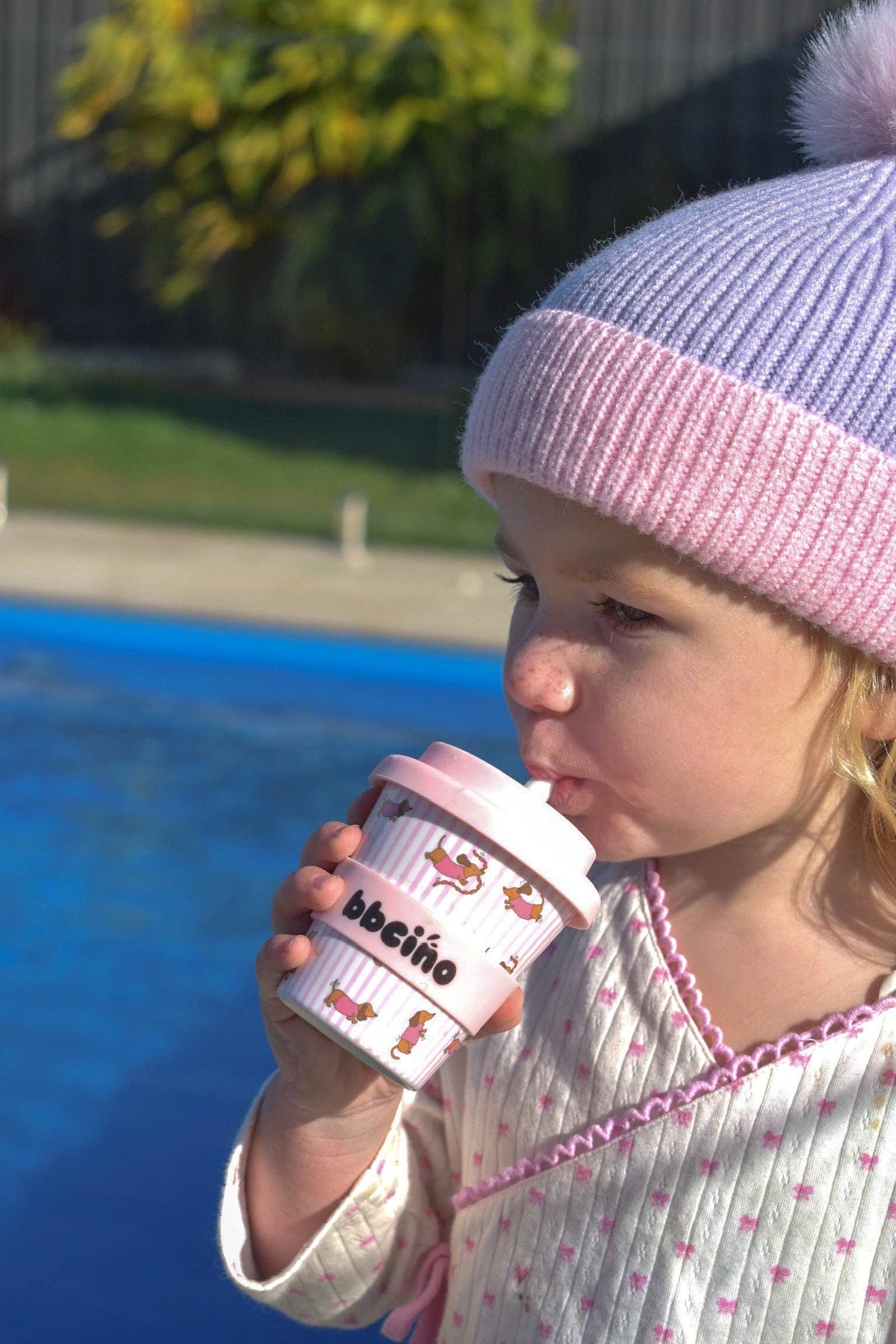 Dash in Pink Babycino Cup