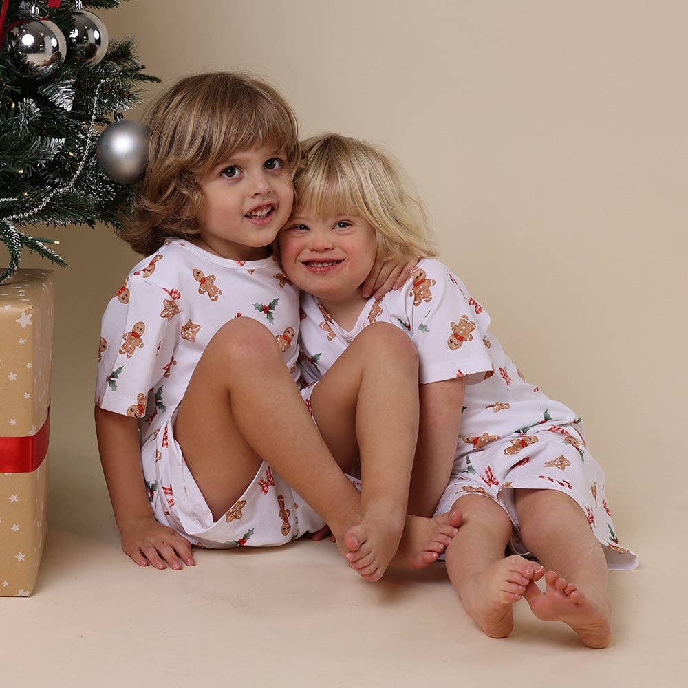 Gingerbread Organic Kids PJ Set