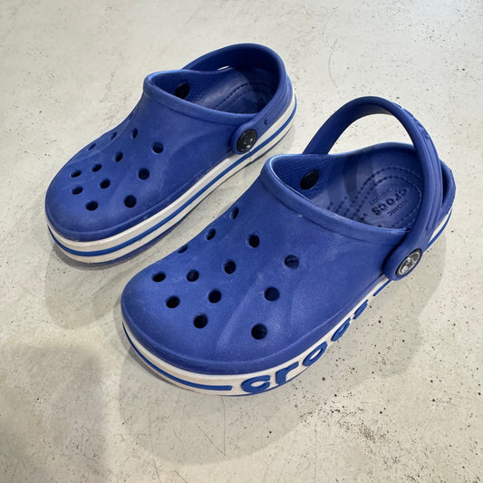 CROCS Blue Clogs, size 11