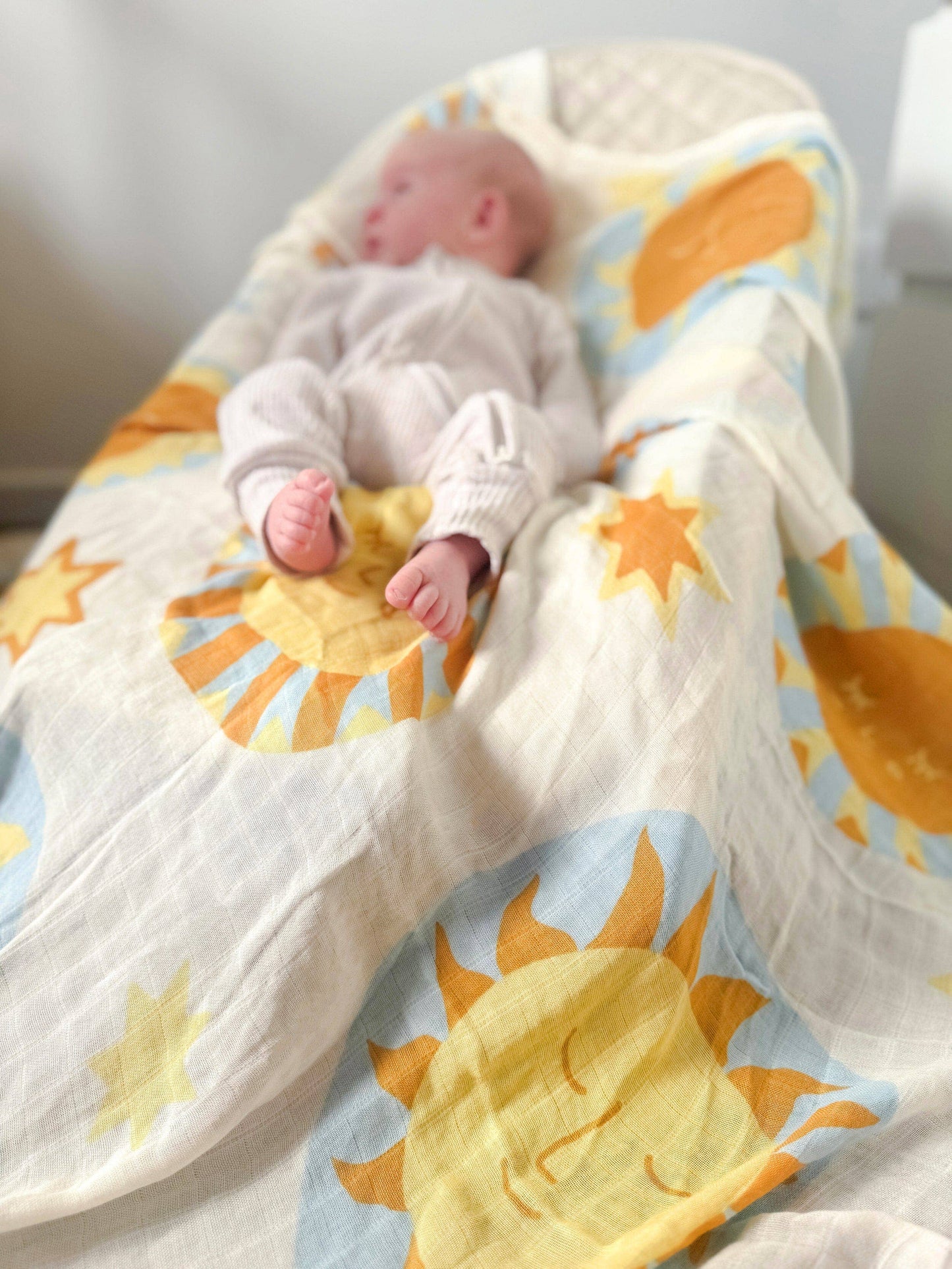 Sunny Day Muslin Swaddle