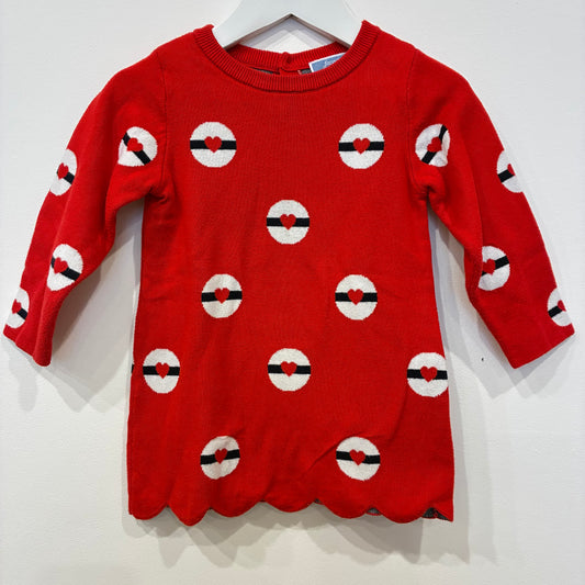 JACARDI PARIS Red Knit Dress, 18m