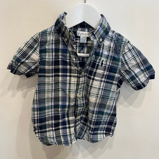 RALPH LAUREN check shirt, size 2