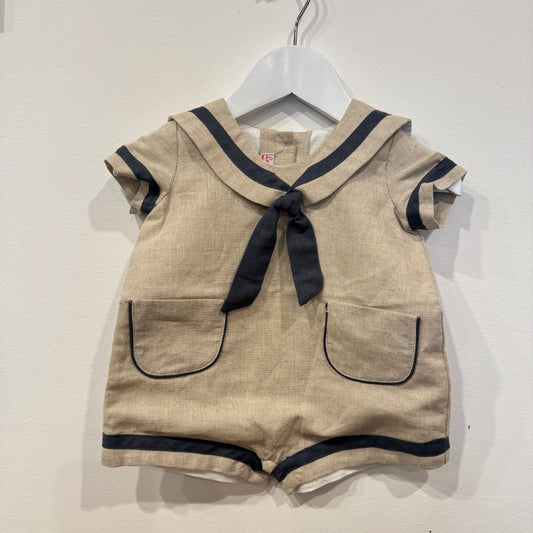 LA COQUETA Sailor Romper, 6m