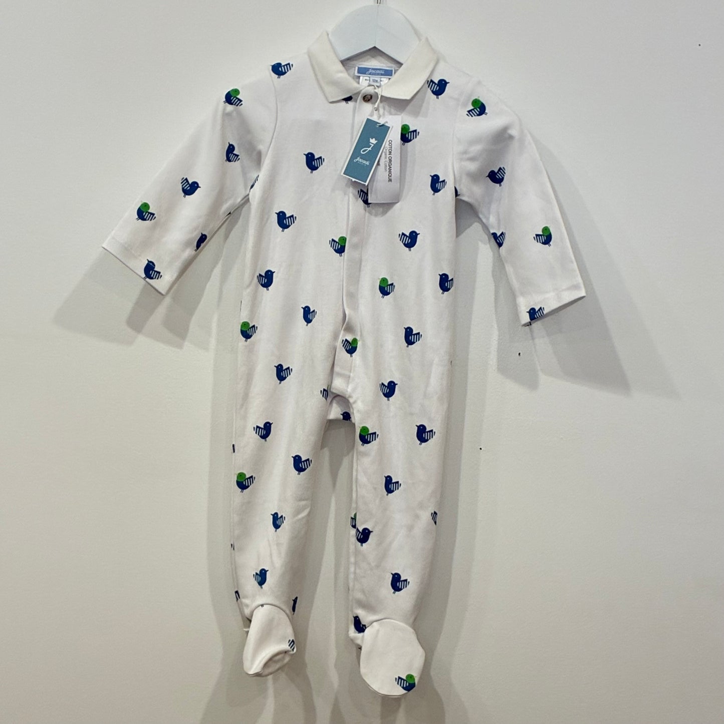 JACADI Bird onesie, 12m