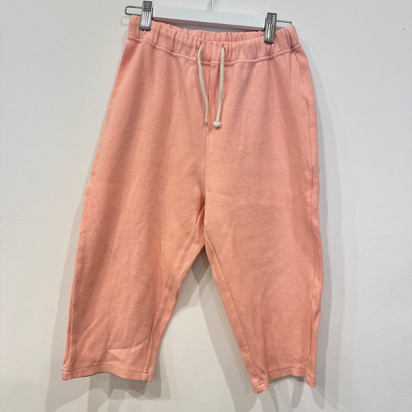 MILLK Pink ribbed pants, 6y